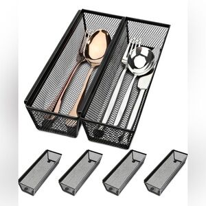 Smgmg Silverware Drawer Organizer, Silverware Organizer for Drawer (071)